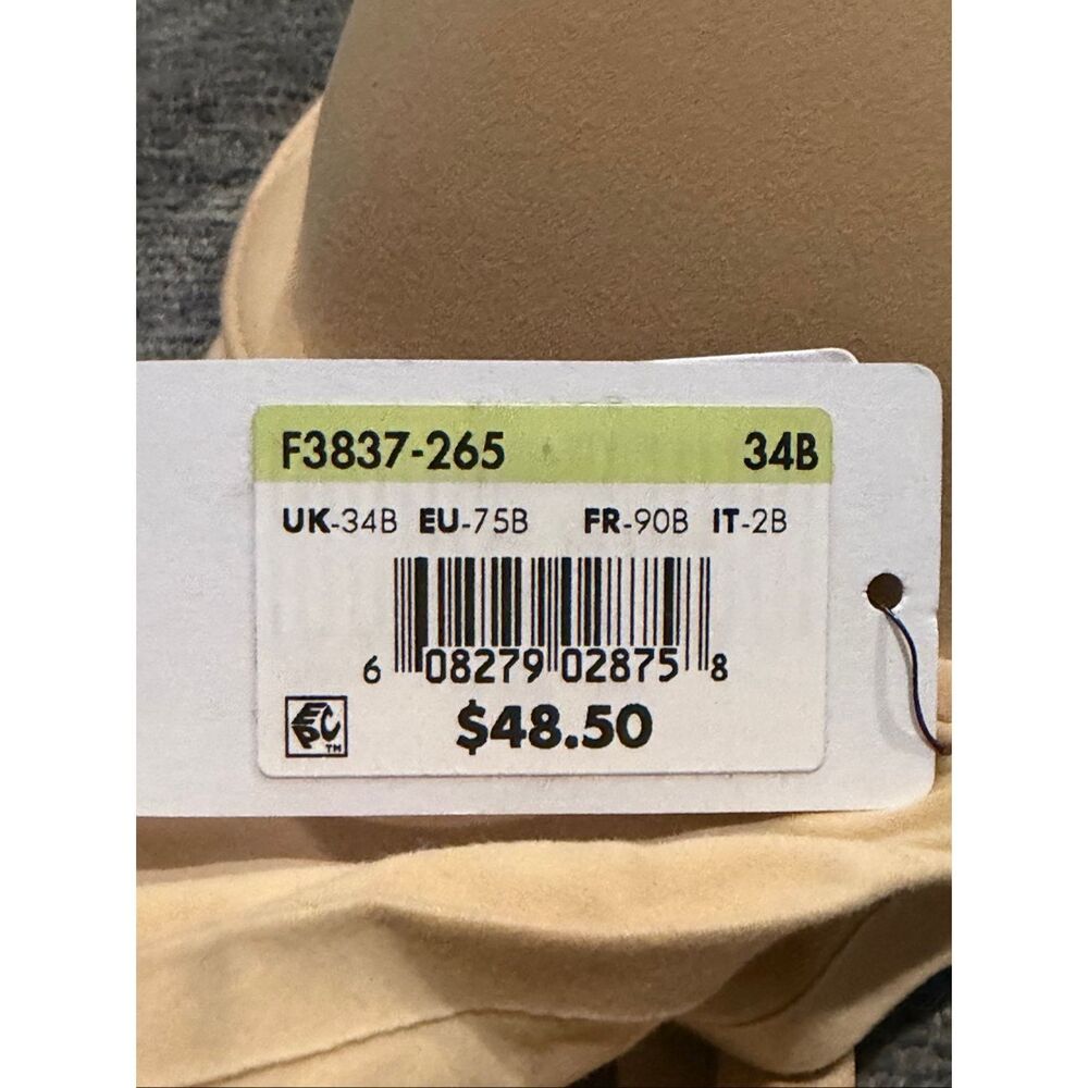 Calvin Klein NWT size 34B Perfectly fit t-shirt bra nude - Picture 5 of 7